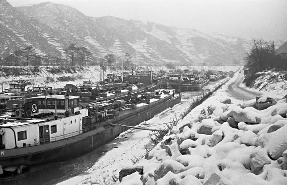 Winterschutzhafen in Salzig